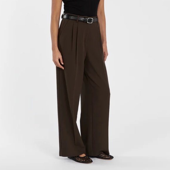 Dish - EDEN BITTER CHOC TAILORED PANT - Picture 2 of 5